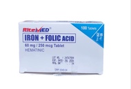 Ritemed Iron + Folic Acid  50 /100 Tablets