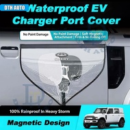 DTH Chery EV Charger Port Cover Magnetic Waterproof Universal Outdoor Car Charging Port Protector Fo