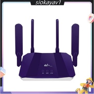 4G Wireless WiFi Router 300Mbps 4G Wireless Router External Antenna Built-In SIM Card Slot Support USB Cable