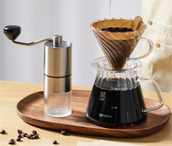 ⚡สินค้าใหม่⚡Simplus เหยือกดริปกาแฟ V60 แก้วบอโลซิลิเกต ฟรีแผ่นกรองกาแฟ 20แผ่น 3 แก้ว Teapots & Coffe