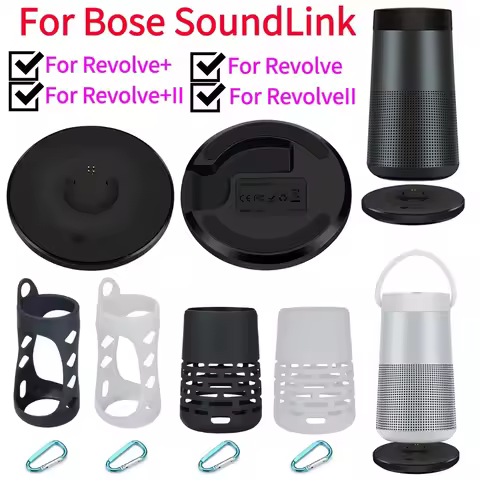 USB Charging Dock DC 5V 1.5A Charging Dock Station for Bose SoundLink Revolve+/Revolve+ II for Bose 