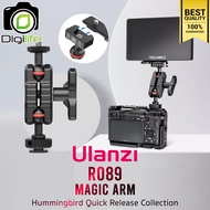 Ulanzi R089 Magic Arm 4 inch Hummingbird เมจิกอาร์ม พร้อม หัวบอล 2หัว Quick Plate สำหรับต่ออุปกรณ์เส