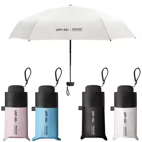 UV Sun Umbrella UV Sun Umbrella Compact Folding Travel Umbrella Sun Rain Windproof Light Folding Umb