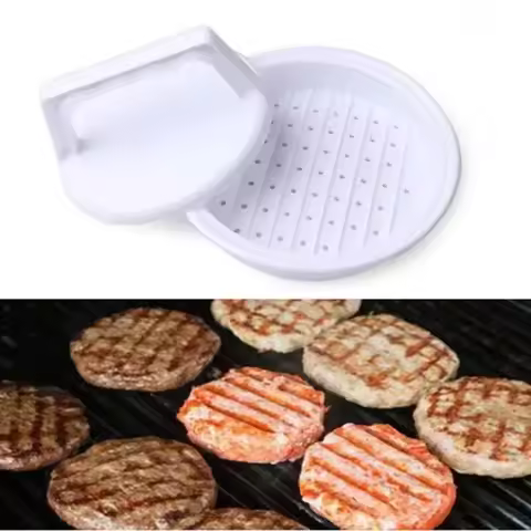 Plastic Burger Multi-Purpose Meat Press Hamburger Press Hamburger Meatloaf Mould Kitchen Tools Burge