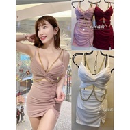 ️ The Next Day Is Until 915 Peerless Glamorous Queen With Cups Thin Shoulder Straps Double Gold Chai