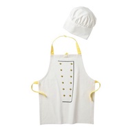 DIRECT ATC Children's Apron Chef Hat Chef Uniform Chef Costume Kids Apron