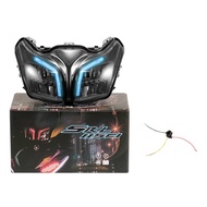 Zhipat Yamaha SRL115 FI LED Head Lamp LAGENDA 115 FI LAGENDA115 FI SRL 115 FI LED LAMPU DEPAN head l