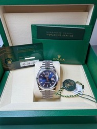Rolex勞力士 Datejust 41 藍面鋼帶