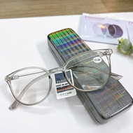 Presbyopia and presbyopia glasses for men and women, full rim, transparent, scratch-resistant, high-