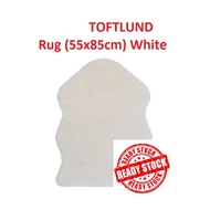 TOFTLUND Rug White (55x85cm) 804.202.43 (Ready Stock) ike
