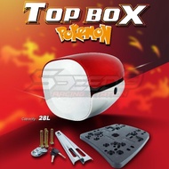 POKEMON TOP BOX 28L BOX BELAKANG MOTOR 28LITER