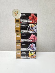 Bandai Minipla 創戰者 Super Shock Gundam 001-005 全套