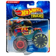 Đồ Chơi Mô Hình Siêu Xe Tải Quái Vật Monster Trucks - Hot Wheels FYJ44 - Hot Wheels Monster Trucks L