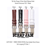 20mm Garmin Forerunner 570 42mm Watch Strap / 165 55 245 645 - Crocodile Leather