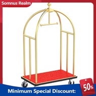 Stainless Steel Trolley Thickened Trolley Cart Large Capacity Trolley With Wheels haihui2.sg