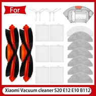 For Xiaomi Vacuum cleaner S20 E12 E10 B112 sweeping robot vacuum cleaner main brush side brush mop c