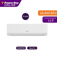 [จัดส่งพร้อมติดตั้ง] Hisense แอร์ติดผนัง KE Series 18000 BTU Inverter รุ่น AS18TRKE2T0