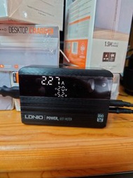 Ldnio GaN 100w PD QC3.0快充  4位充電器火牛 power charger|有LED顯示屏|雙USB Type-C 雙USB |原裝香港3腳插頭|攝影燈 手提電腦 相機 LED燈