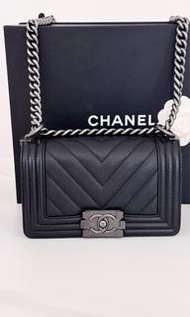 Chanel 荔枝皮 Boy 20