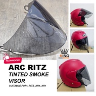 ARC RITZ TINTED SMOKE VISOR - RITZ / AR1 / AR4