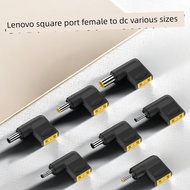 anker travel adapter Square female to DC male elbow adapter for Lenovo to HP Dell laptop power adapt