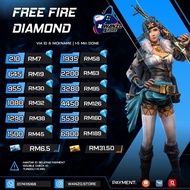 (Eccentricity) FREE FIRE DIAMONDS TOPUP [BIG] WANZO STORE