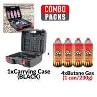 4PCS Camping Butane Gas Cartridge Gas Bottle Gas Tin Portable Buttane Gas Steamboat Gas 230g