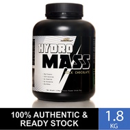 Hydro Mass – Halal Mass Gainer with Hydrolyzed Whey Protein 1.8kg, 52g Protein (Milk Chocolate)