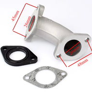26MM Intake Manifold Kit With Gasket 50CC 70CC 90CC 110CC 125CC 140CC 150CC 160CC Kazuma Meerkat 50 