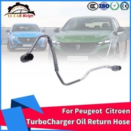 For Citroen Peugeot 408 308 3008 9806871880 9824001880 037956 Turbo Charger Oil Return Hose Feed Pip