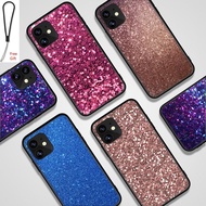 Casing For Apple iPhone 11 XR XS 5 5S 6 6S 7/8/SE 2020 Plus Case Cover Brilliant Beautiful with Lanyard Shockproof