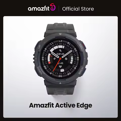 Original Amazfit Active Edge 46mm Bold Dual-Tone Swagger Smartwatch 130+ Sports Modes Smart Watch Fo