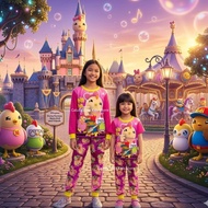 𝐂𝐚𝐥𝐮𝐛𝐲 Baju Nana Didi And Friends The Movie Baju Tidur Budak Perempuan Kids Wear Girl Baby Pyjamas X