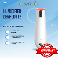 Deerma DEM-LD610/DEM-LD611/DEM-LD612 Smart Humidifier 280Ml/H 3 Gear Intelligent Constant Humidity 6L Aroma Diffuser
