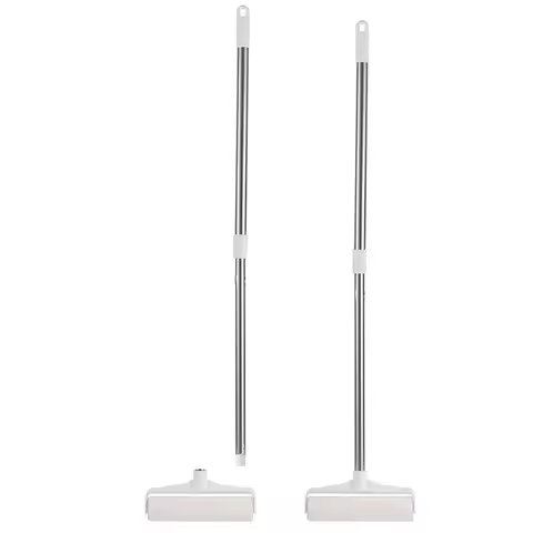 Tearable Long Handle Lint Roller Brush Telescopic 19/24cm Retractable Dust Hair Roller Stick Clothes