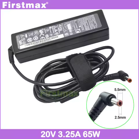 20V 3.25A Power Supply 65W Laptop Charger for Lenovo Ideapad G230 G360 G380 G385 G400 G410 G430 G450