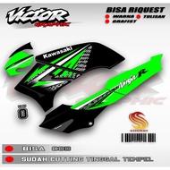 Custom 2013 ninja R striping sticker, can be requested, transparent variation, material already CUTE