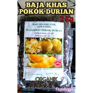 Baja KHAS Pokok Durian Organik 2 kg