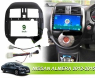 Nissan Almera 2012 - 2020 Android Player + Casing + Foc Reverse Camera And Android Player 360 3D 1080P Camera High Grade