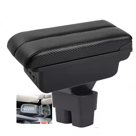 Car Armrest box Nissan NV200 Evalia central console storage case driver elbow support rest arm