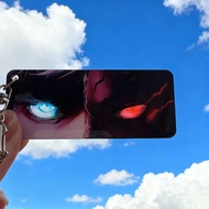 Creative Jujutsu Kaisen Keychain Color-Changing Eyes Acrylic Keychain Anime Gojo Satoru Keychain Col