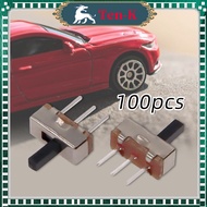 100Pcs 1P2T Mini Slide Switch Micro Toggle/ Small Slide Switch/