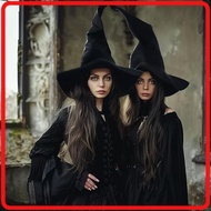 Halloween gray twisted hat witch's hat  Gray velvet witch's hat witch's hat wizard's velvet hat