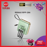 Remax RPP-286 Mini Pocket Powerbank Usb Type C Fast Charging Portable Power Bank With Cable 10000mAh