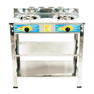 1 unit Homelux Stainless Steel 7 Jet Burner Standing Gas Cooker