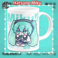 Mug Hatsune miku (2 Options) miku Grain Cute Ceramic Mug Coffee Mug Milk Mug