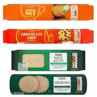 LOTUS'S / TESCO: Ginger Nuts Biscuits / Chocolate Chip Cookies / Nice Biscuits / Shorties / Biskut