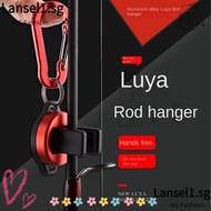 LANSELL BFS Fishing Tackle, Portable Aluminum Alloy Fishing Rod Holder,  Lure Quick Rod Assistant BF