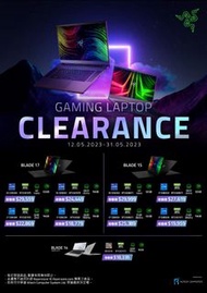 Razer Blade May Clearance Promotions :