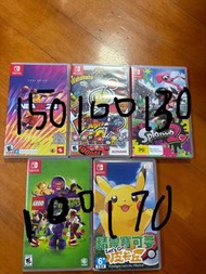 Switch遊戲卡 （價錢睇下面）